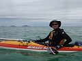 19 - David with Bennetts Beach, Yacaba and Cabbage Tree Island in the background -JP-PC280040